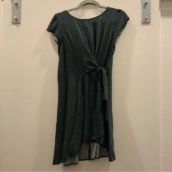 LOFT Green Polka Dot dress LOFT Green Polka Dot dress